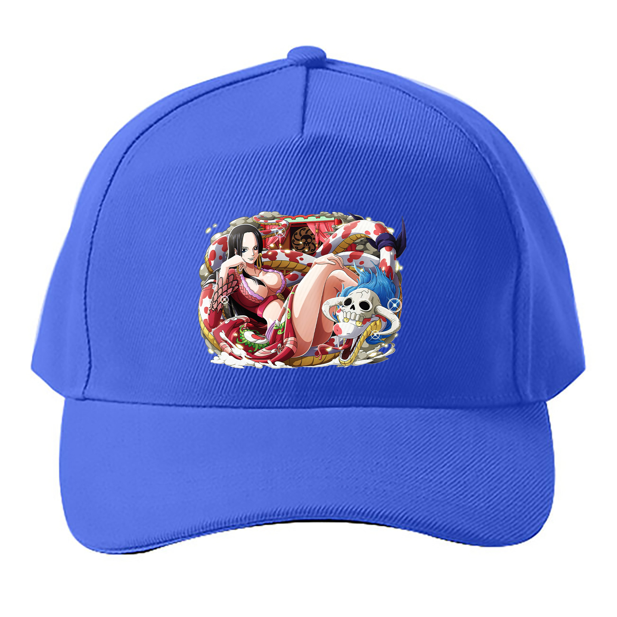 （画像用） ワンピース ボア・ハンコック ONE PIECE Boa·Hancock ベースボールキャップ 綿100％ 男女兼用 帽子 スポーツ